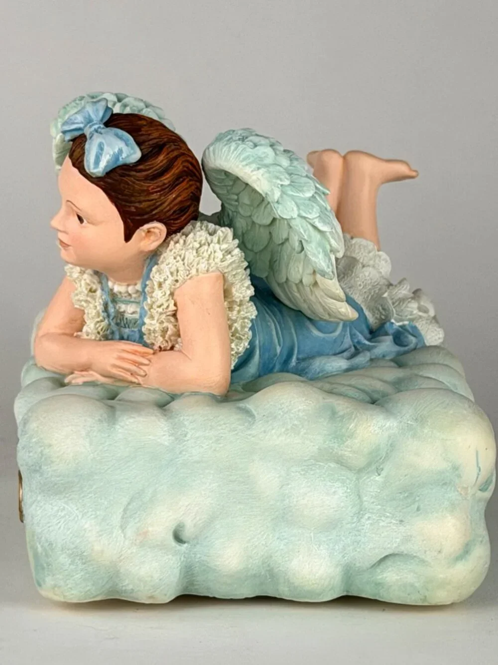 Seymour Mann Sheena Easton Collection Porcelain Angel Music Box Für Elise